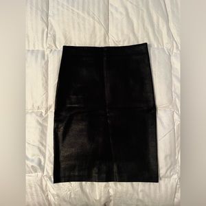All Saints Leather Skirt Size 4